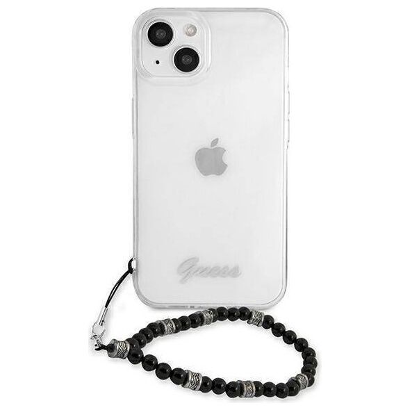Original Case IPHONE 13 Guess Hardcase Black Pearl (GUHCP13MKPSBK) transparent 3666339025205