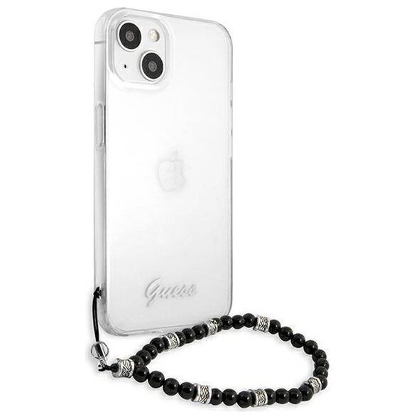 Original Case IPHONE 13 Guess Hardcase Black Pearl (GUHCP13MKPSBK) transparent 3666339025205