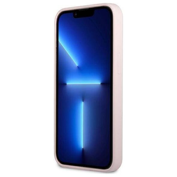 Case IPHONE 13 PRO MAX Guess Hardcase Silicone Triangle (GUHCP13XSLTGU) purple 3666339041069
