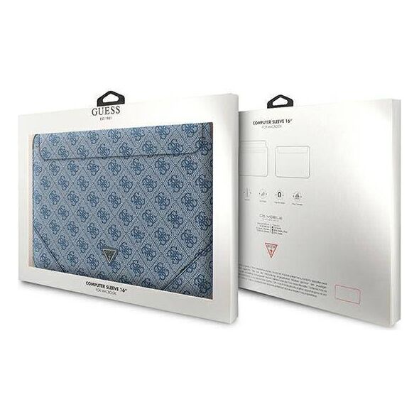 Original Case Sleeve Guess 4G Uptown Triangle Logo (GUCS16P4TB) blue 3666339039998