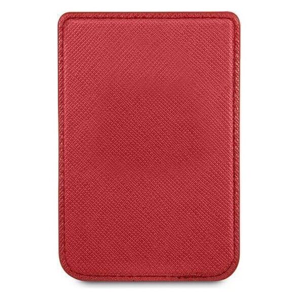 Original Case Guess Wallet Card Slot Magsafe Saffiano (GUWMSSASLRE) red 3666339006815