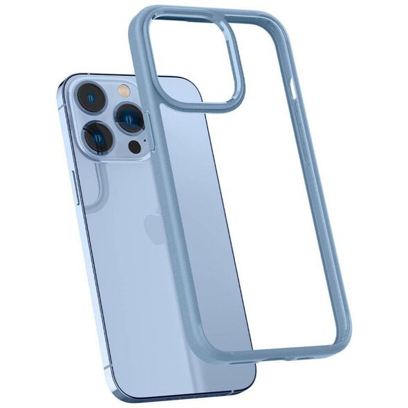 Case IPHONE 13 PRO Spigen Ultra Hybrid Crystal Sierra blue 8809811857245