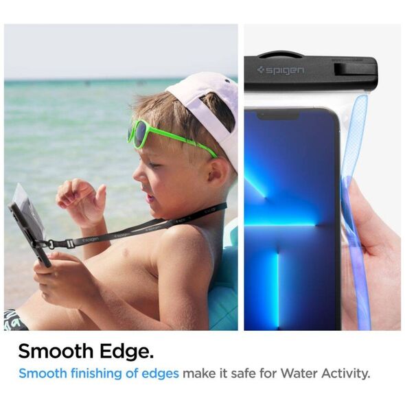 Case Spigen A601 Universal Waterproof Case Crystal Clear transparent 8809811860795
