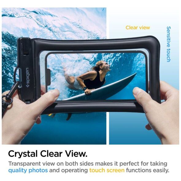 Case Spigen A610 Universal Waterproof Float black 8809811860825