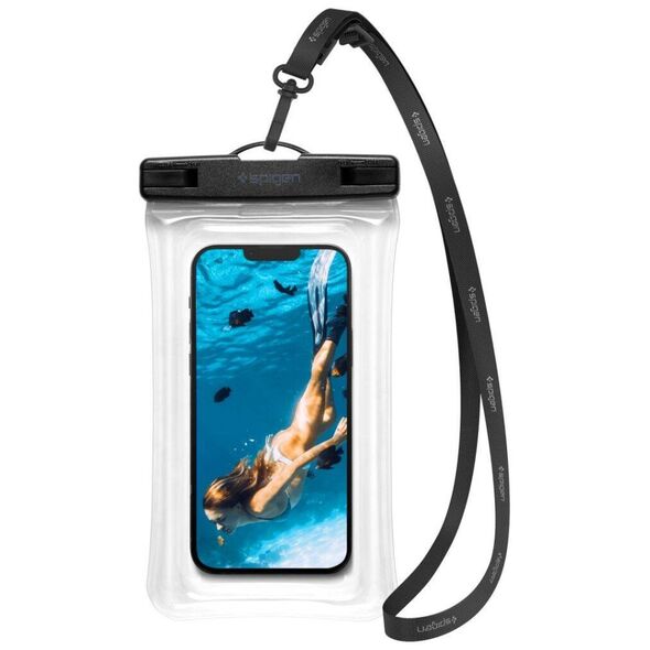 Case Spigen A610 Universal Waterproof Float Crystal Clear transparent 8809811860832