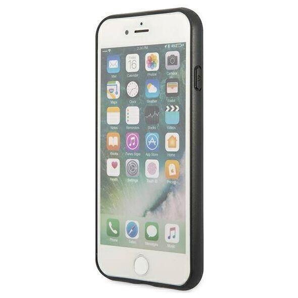 Original Case IPHONE SE 2022 / SE 2020 / 7 / 8 Guess Hard Case 4G Metal Gold Logo (GUHCI8G4GFBR) brown 3700740493953