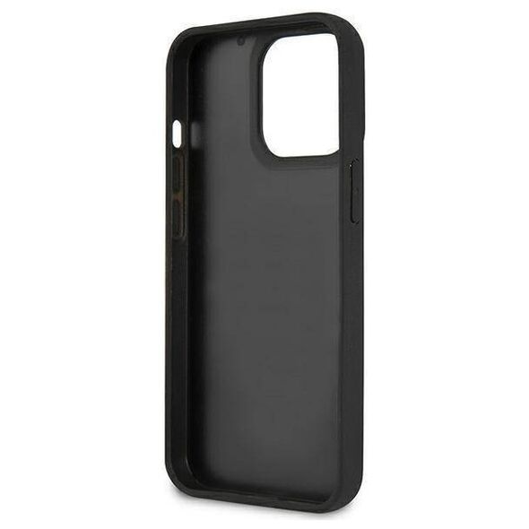 Original Case IPHONE 13 PRO Karl Lagerfeld Hardcase 3D Rubber Choupette (KLHCP13LCH3DBK) black 3666339028152