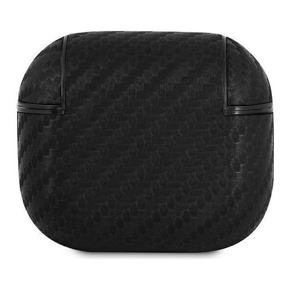 Original Case APPLE AIRPODS 3 BMW Cover PU Carbon M Collection (BMA3WMPUCA) black 3666339009489