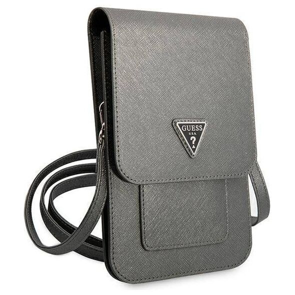 Bag Guess Saffiano Triangle (GUWBSATMGR) gray 3666339050504