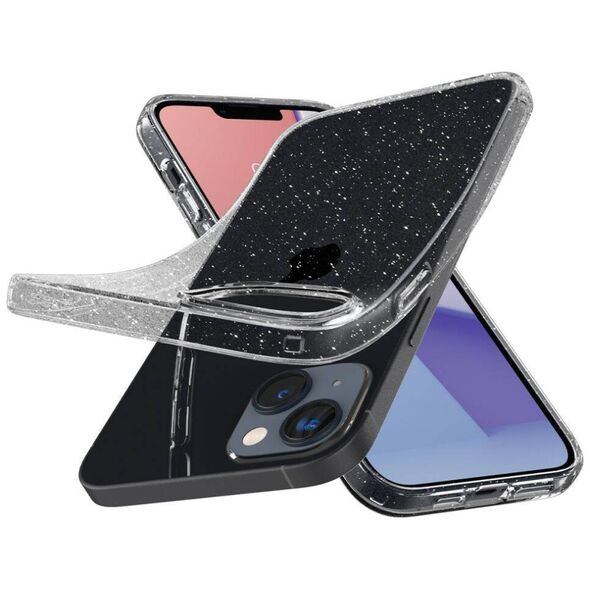 Case IPHONE 14 PLUS Spigen Glitter Liquid Crystal transparent 8809811864014