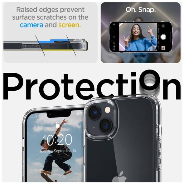 Case IPHONE 14 PLUS Spigen Ultra Hybrid Crystal transparent 8809811864076