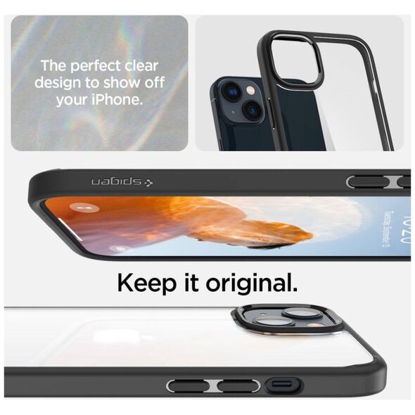 Case IPHONE 14 PLUS Spigen Ultra Hybrid Matte black 8809811864083