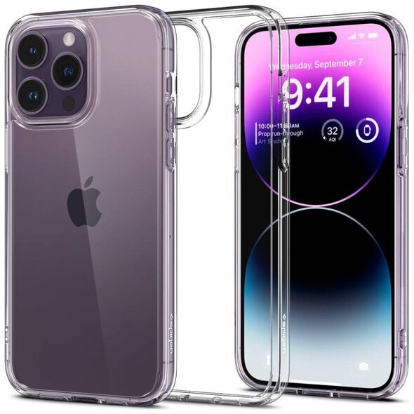 Case IPHONE 14 PRO MAX Spigen Ultra Hybrid Crystal transparent 8809811863475