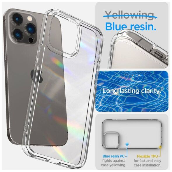 Case IPHONE 14 PRO MAX Spigen Ultra Hybrid Crystal transparent 8809811863475