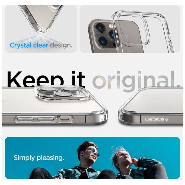 Case IPHONE 14 PRO MAX Spigen Ultra Hybrid Crystal transparent 8809811863475