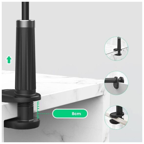 UGREEN LP113 Holder, phone/tablet stand (white) 6957303834884