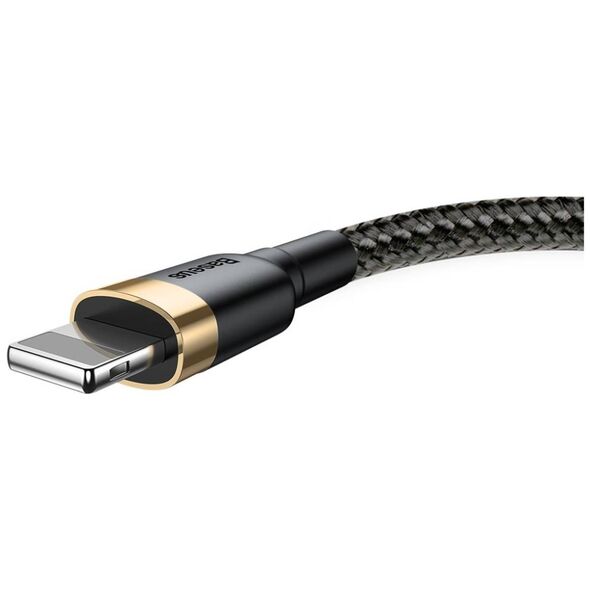 Baseus Cafule Cable USB Lightning 2.4A 1m (Gold+Black) 6953156274990