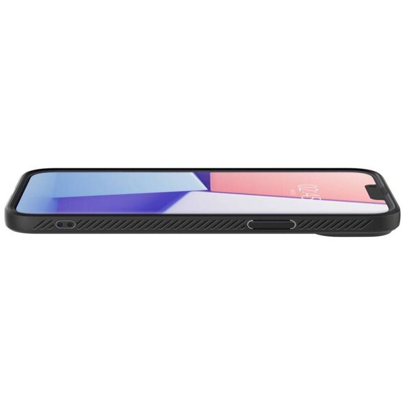 Case IPHONE 14 PLUS Spigen Liquid Air Matte black 8809811864045