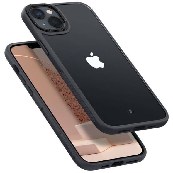 Case IPHONE 14 PLUS Spigen Caseology Skyfall Matte black 810083831565