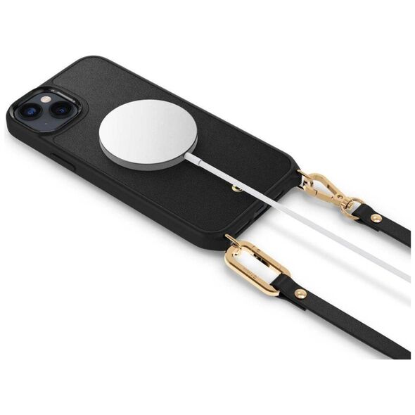 Case IPHONE 14 PLUS Spigen Cyrill Classic Charm MagSafe black 8809811864458