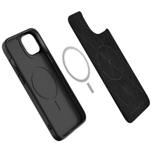 Case IPHONE 14 PLUS Spigen Cyrill Kajuk MagSafe black 8809811864434
