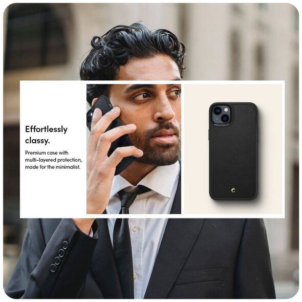 Case IPHONE 14 PLUS Spigen Cyrill Kajuk MagSafe black 8809811864434