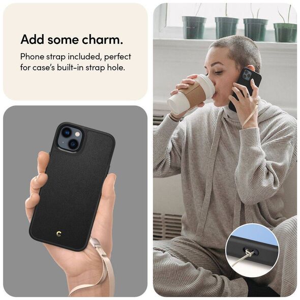 Case IPHONE 14 PLUS Spigen Cyrill Kajuk MagSafe black 8809811864434