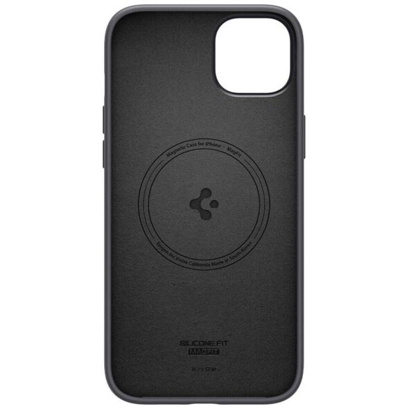 Case IPHONE 14 PLUS Spigen Silicone Fit MagSafe black 8809811864335