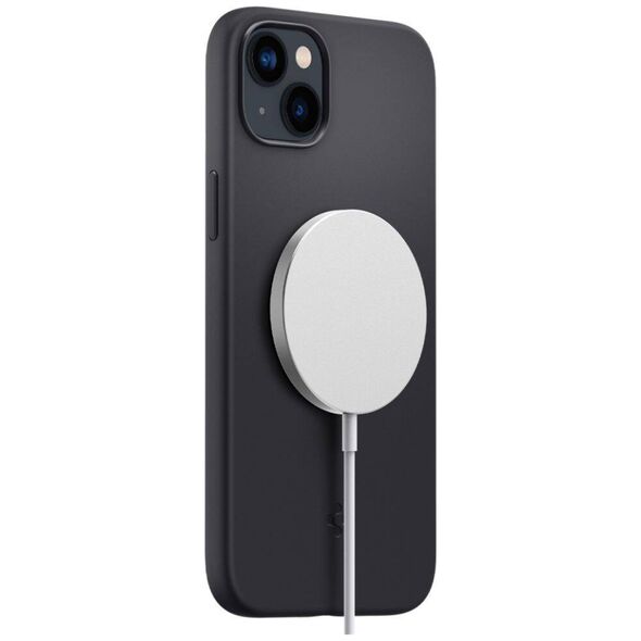 Case IPHONE 14 PLUS Spigen Silicone Fit MagSafe black 8809811864335