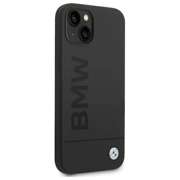 Original Case IPHONE 14 PLUS BMW Hardcase Silicone Signature Logo Magsafe black 3666339072315