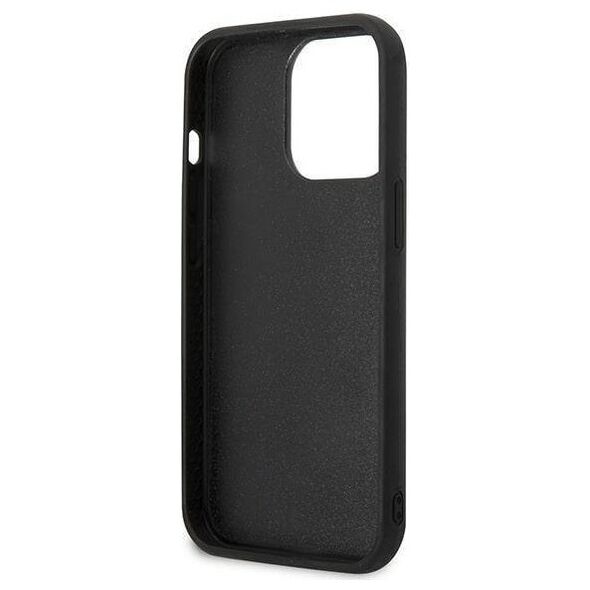 Original Case IPHONE 13 PRO Karl Lagerfeld Hardcase Ikonik Patch black 3666339049669
