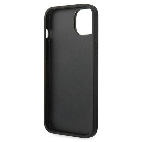 Original Case IPHONE 14 PLUS Karl Lagerfeld Hardcase Saffiano Mono Metal Logo (KLHCP14MSAKLHPG) gray 3666339085094