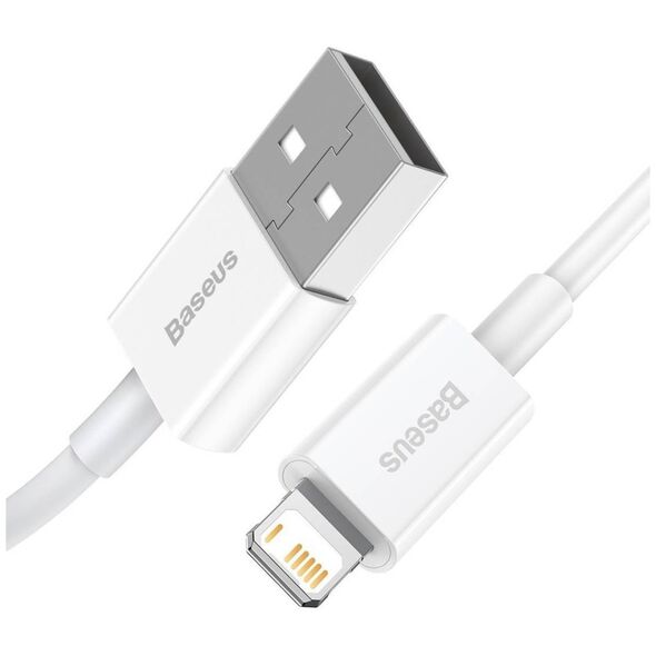 Baseus Superior Series Cable USB to iP 2.4A 2m (white) 6953156205468