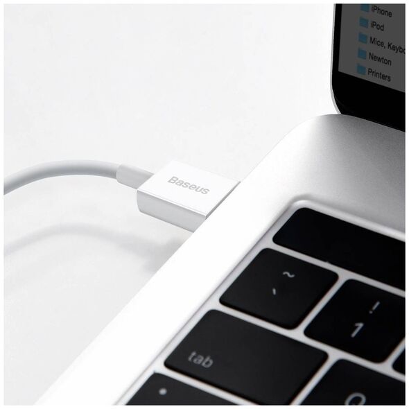 Baseus Superior Series Cable USB to iP 2.4A 2m (white) 6953156205468