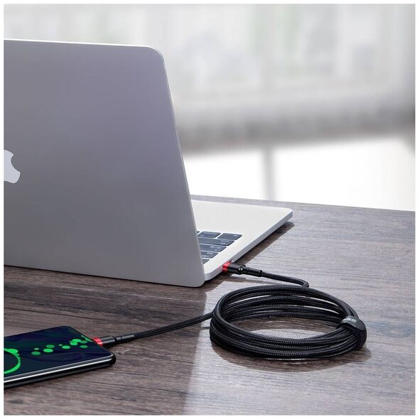 Baseus Cafule PD2.0 100W flash charging USB For Type-C cable (20V 5A)2m Red+Black 6953156216372