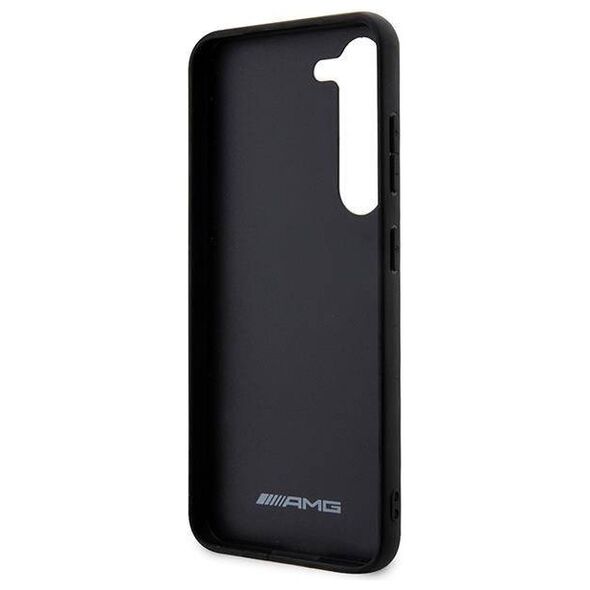 Case SAMSUNG GALAXY S23+ Mercedes AMG Hardcase Carbon Stripe&Embossed (AMHCS23MBLSCA) black 3666339113100