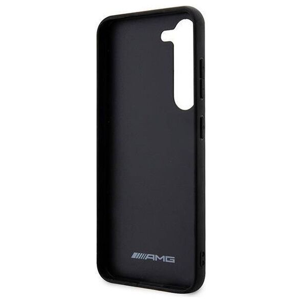 Case SAMSUNG GALAXY S23 Mercedes AMG Hardcase Carbon Stripe&Embossed (AMHCS23SBLSCA) black 3666339113094