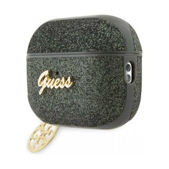 Original Case APPLE AIRPODS PRO 2 Guess Glitter Flake 4G Charm (GUAP2GLGSHA) green 3666339110970