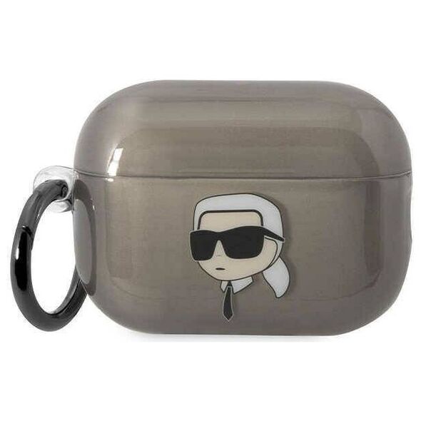 Original Case APPLE AIRPODS PRO 2 Karl Lagerfeld Ikonik Karl Lagerfeld (KKLAP2HNIKTCK) black 3666339099305