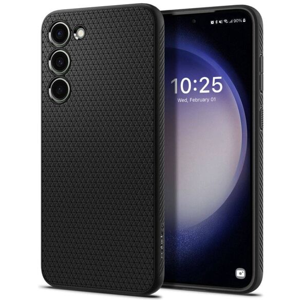 Case SAMSUNG GALAXY S23+ Spigen Liquid Air Matte black 8809896740678