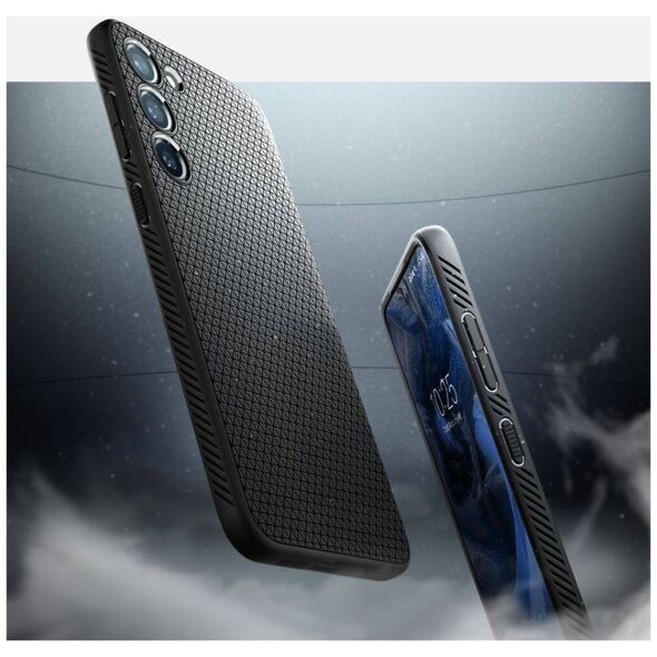 Case SAMSUNG GALAXY S23+ Spigen Liquid Air Matte black 8809896740678