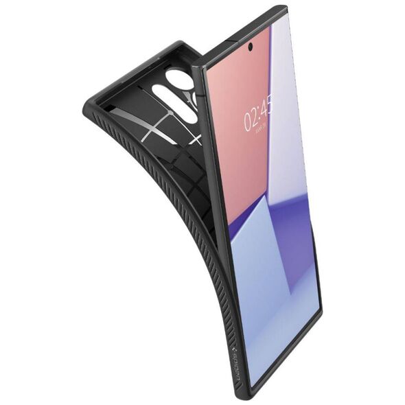 Case SAMSUNG GALAXY S23 ULTRA Spigen Liquid Air Matte black 8809896740210