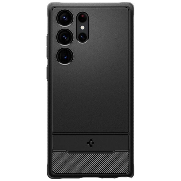 Case SAMSUNG GALAXY S23 ULTRA Spigen Rugged Armor Matte black 8809896740203
