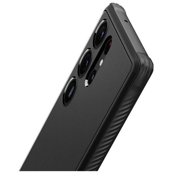 Case SAMSUNG GALAXY S23 ULTRA Spigen Rugged Armor Matte black 8809896740203