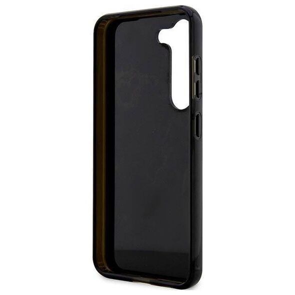 Original Case SAMSUNG GALAXY S23+ Guess Hardcase Golden Marble Collection (GUHCS23MHTMRSK) black 3666339117351