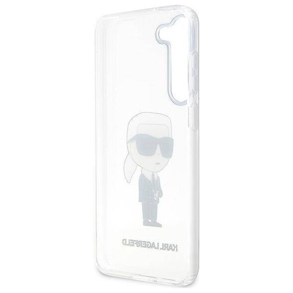 Original Case SAMSUNG GALAXY S23+ Karl Lagerfeld Hardcase Ikonik (KLHCS23MHNIKTCT) transparent 3666339117801