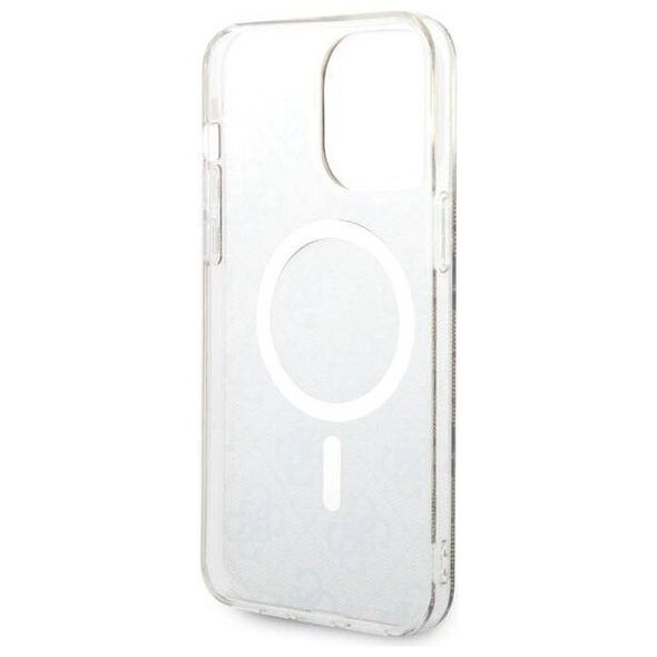 Original Case IPHONE 14 PRO MAX Guess Hardcase 4G MagSafe (GUHMP14XH4STW) brown 3666339126902