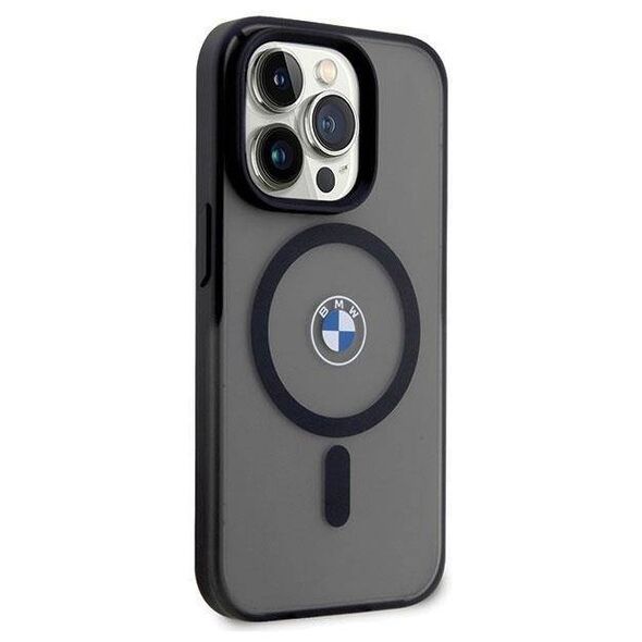 Original Case IPHONE 14 PRO MAX BMW Hardcase Signature MagSafe (BMHMP14XDSLK) black 3666339121730