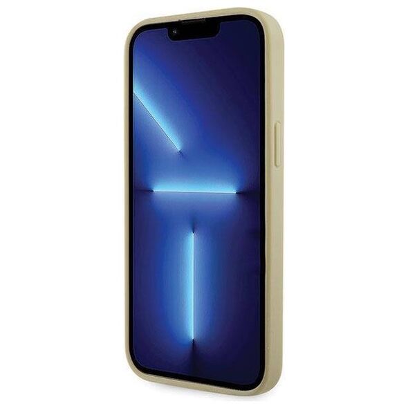 Original Case IPHONE 14 PRO MAX Guess Hardcase Rhinestone Triangle (GUHCP14XHDGTPD) gold 3666339120085