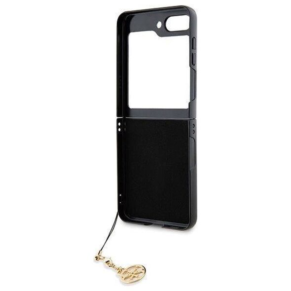 Original Case SAMSUNG GALAXY Z FLIP 5 Guess Hardcase 4G Charms Collection (GUHCZF5GF4GBR) brown 3666339171957